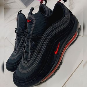 Air Max 97 'Black University Red ( size 10 )